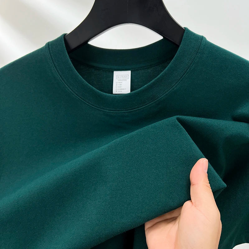 MILES - MEN'S CLASSIC CREWNECK T-SHIRT- SOFT EVERYDAY ESSENTIAL