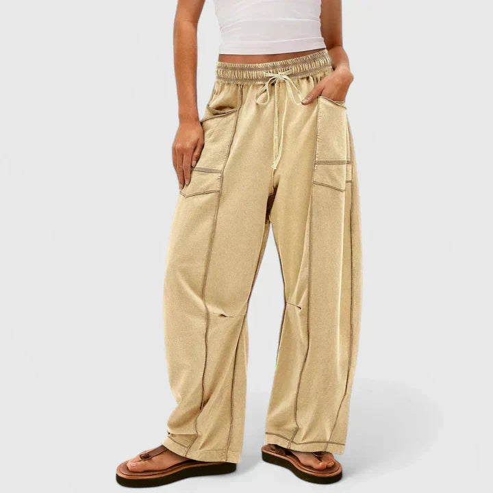 MYRALITHRA – Pantaloni Casual Comfort
