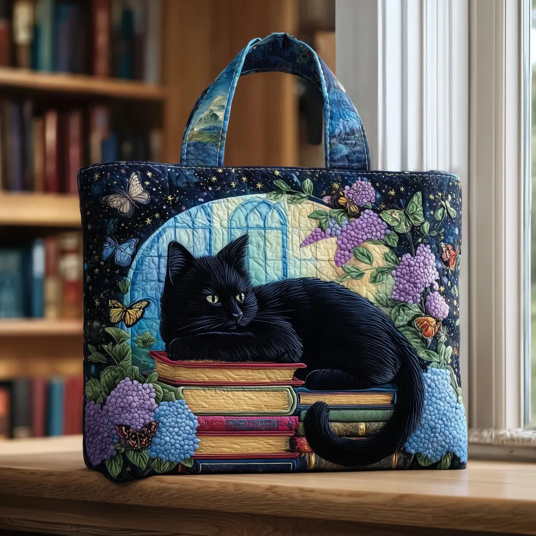 Borsa™ Artigianale Chat Noir sui Libri