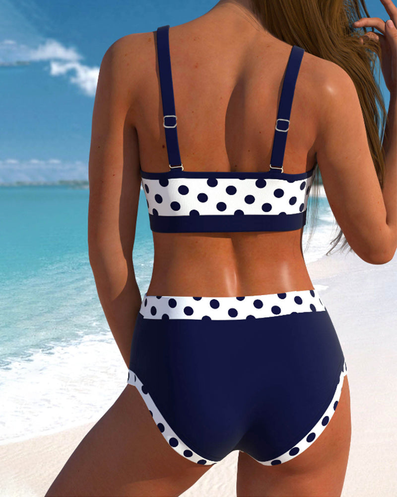 BIANCA – Bikini Pois a Vita Alta