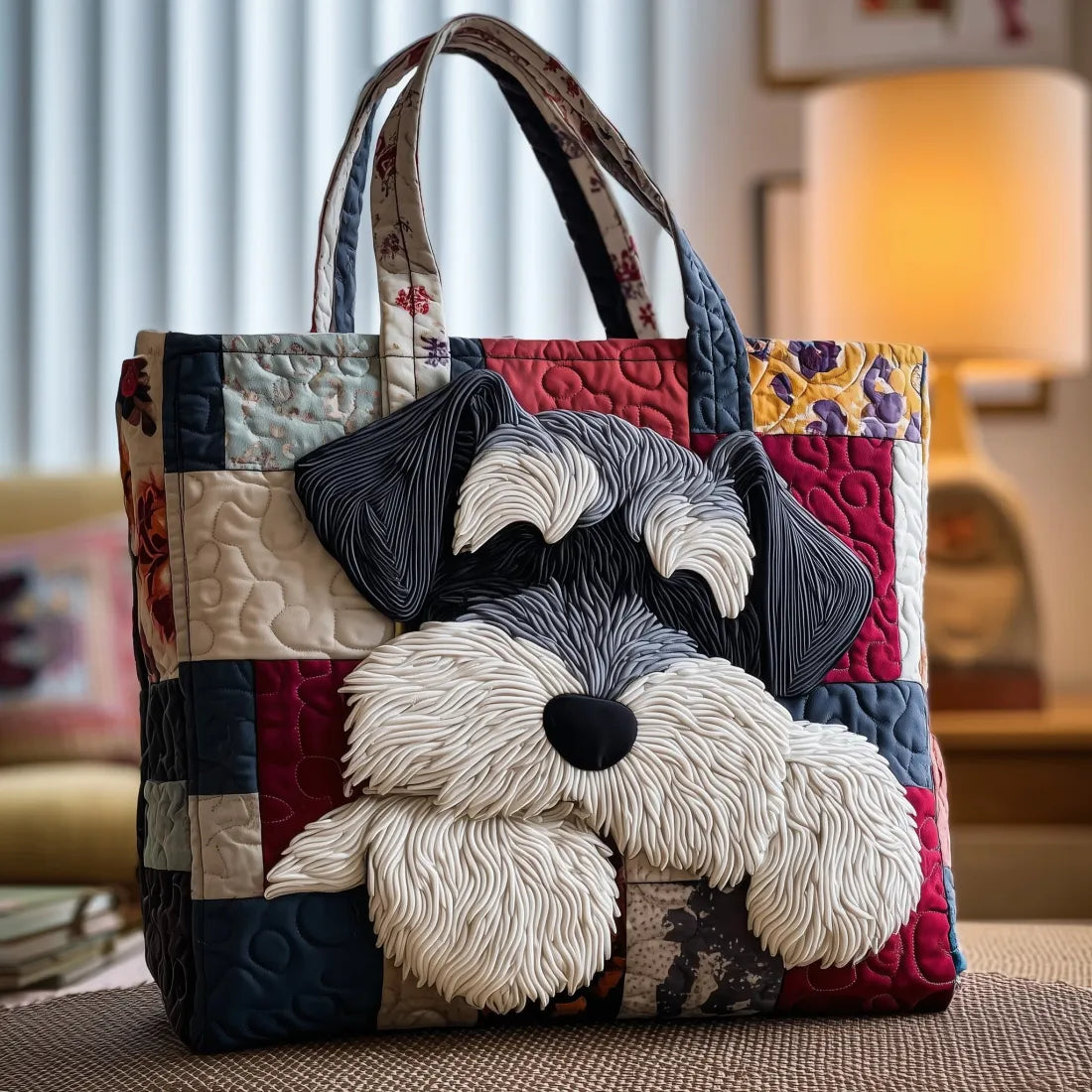 Borsa™ Artigianale con Schnauzer