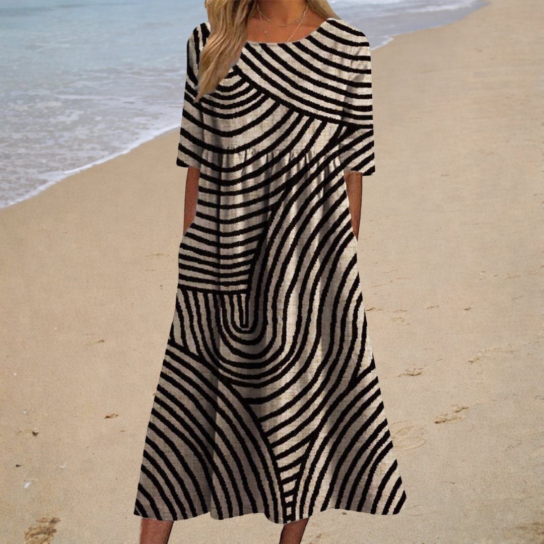 GIADA – Abito Fluido Elegante