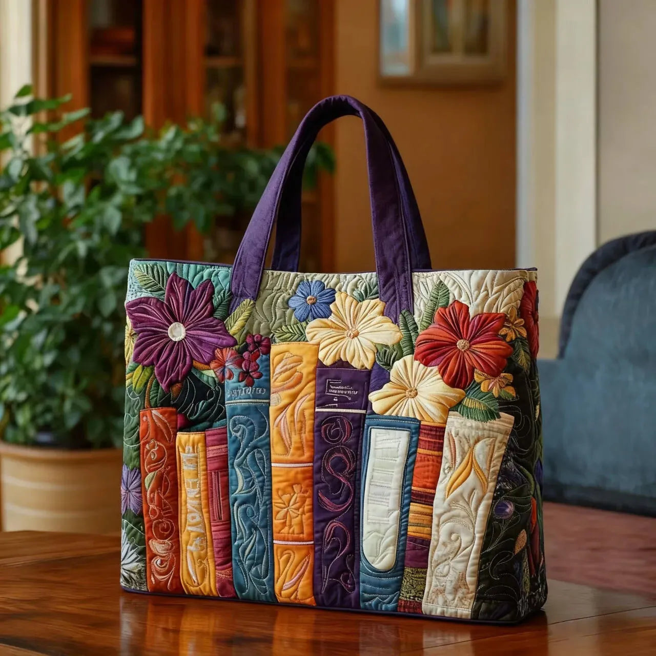 Borsa™ Imbottita per Amanti dei Libri