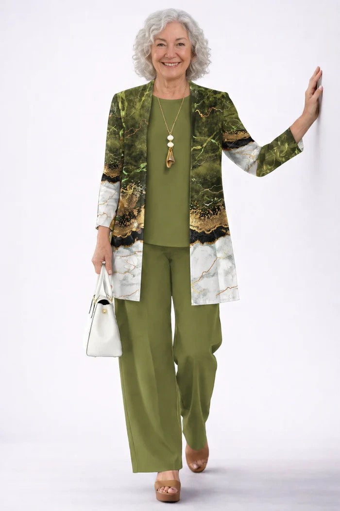SOLEMIA – Completo Elegante Tre Pezzi