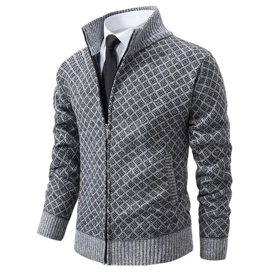 CHARLIE - PREMIUM FULL-ZIP SWEATER