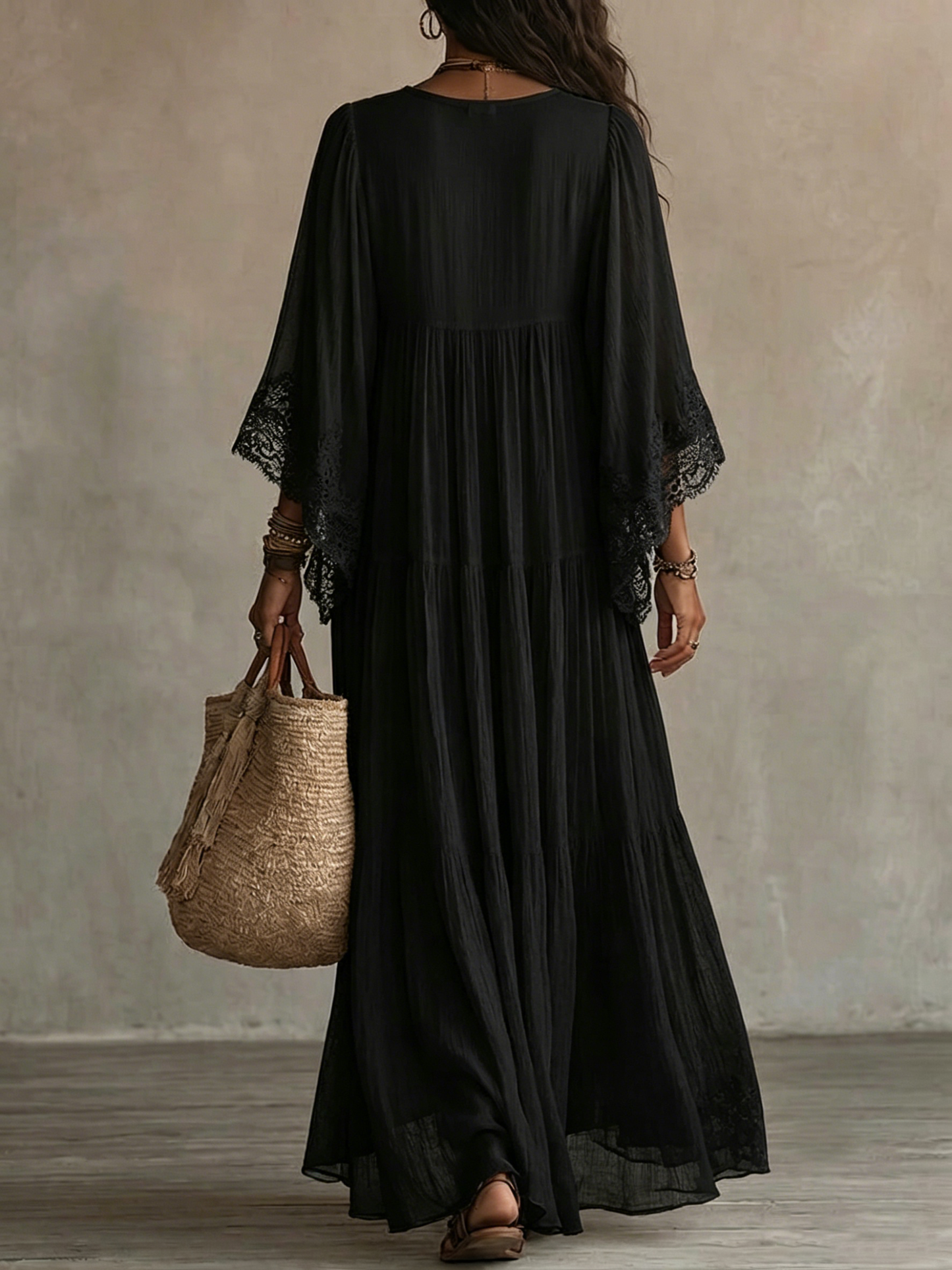 LIVIA – Abito Lungo in Chiffon
