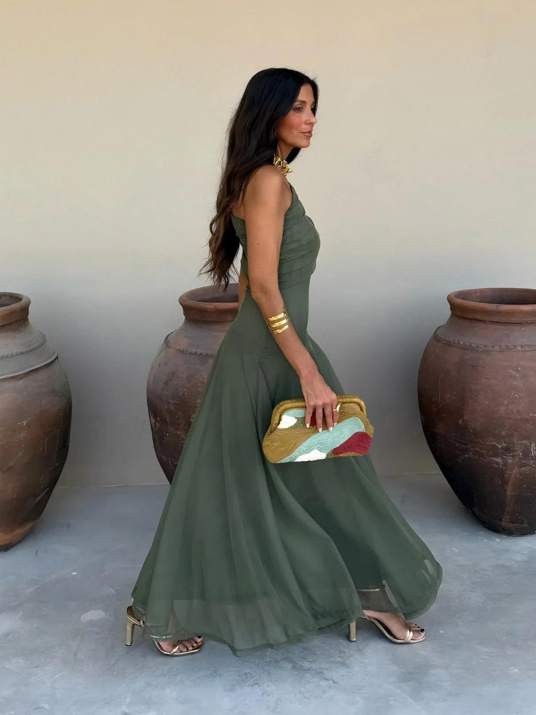 ELISA – Abito Elegante con Spalle Scoperte
