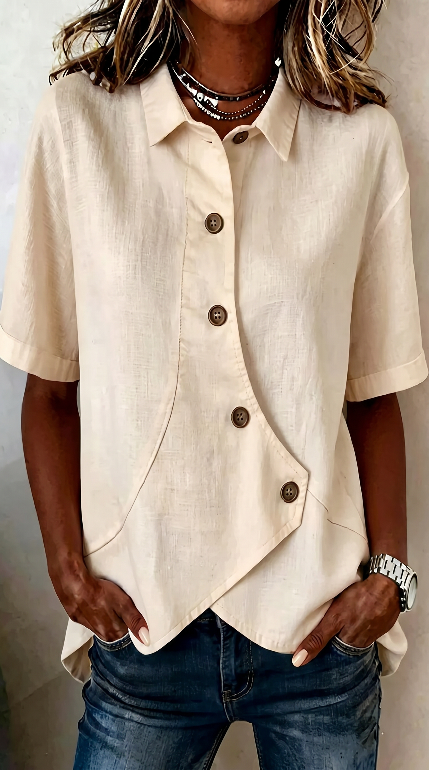 COSTANZA – Blusa Morbida dal Fascino Naturale