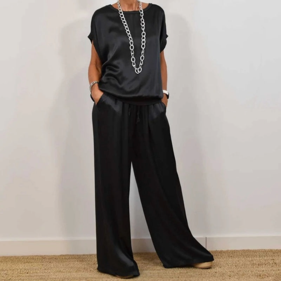 LUNETTA – Completo Elegante in Raso