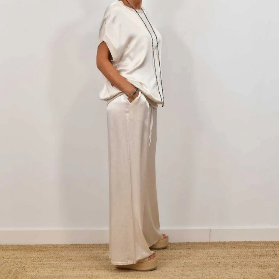 LUNETTA – Completo Elegante in Raso