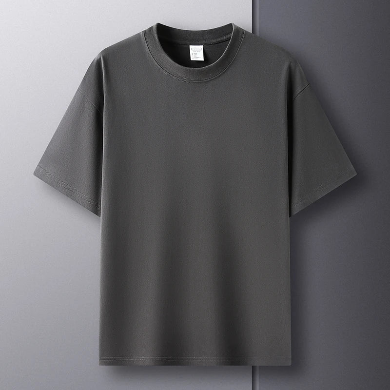 MILES - MEN'S CLASSIC CREWNECK T-SHIRT- SOFT EVERYDAY ESSENTIAL
