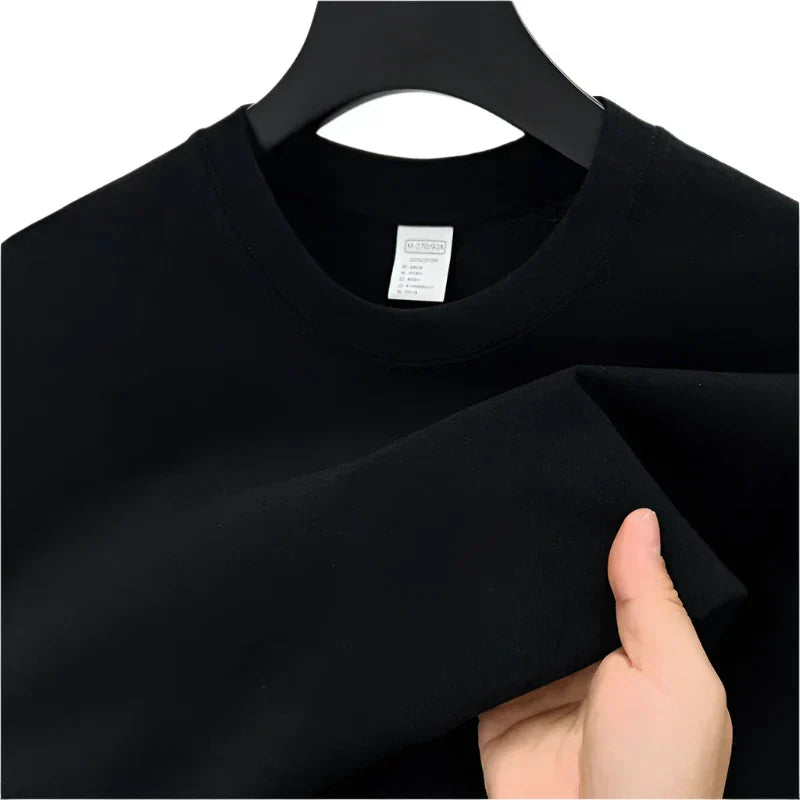 MILES - MEN'S CLASSIC CREWNECK T-SHIRT- SOFT EVERYDAY ESSENTIAL