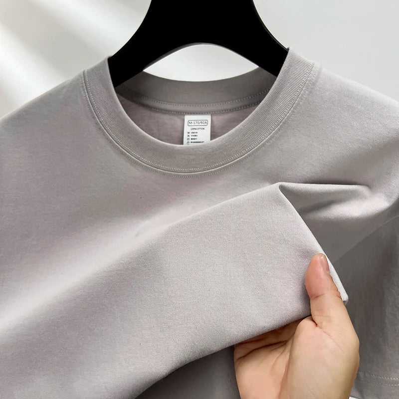 MILES - MEN'S CLASSIC CREWNECK T-SHIRT- SOFT EVERYDAY ESSENTIAL