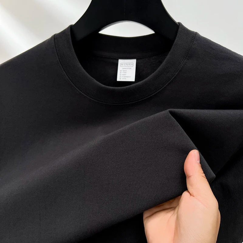 MILES - MEN'S CLASSIC CREWNECK T-SHIRT- SOFT EVERYDAY ESSENTIAL