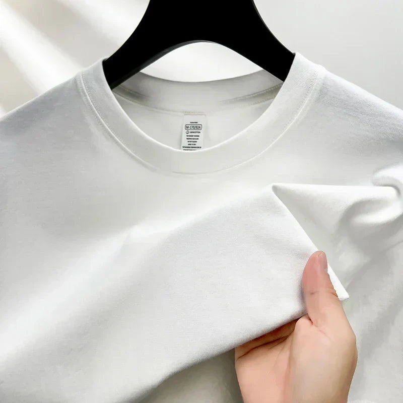 MILES - MEN'S CLASSIC CREWNECK T-SHIRT- SOFT EVERYDAY ESSENTIAL