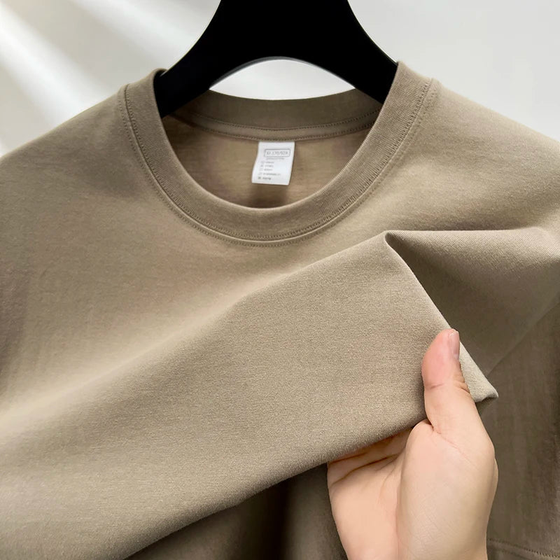 MILES - MEN'S CLASSIC CREWNECK T-SHIRT- SOFT EVERYDAY ESSENTIAL