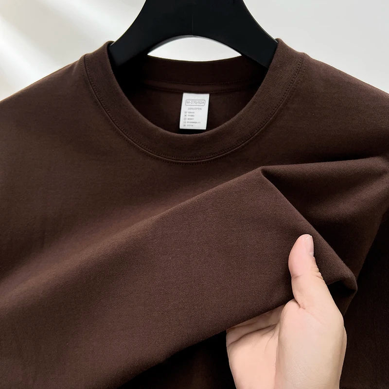 MILES - MEN'S CLASSIC CREWNECK T-SHIRT- SOFT EVERYDAY ESSENTIAL