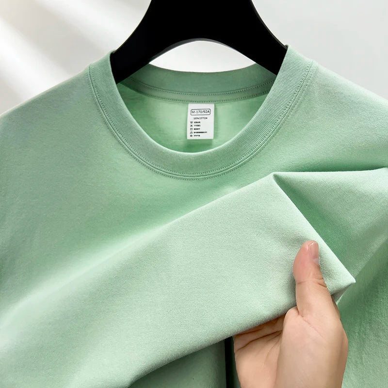 MILES - MEN'S CLASSIC CREWNECK T-SHIRT- SOFT EVERYDAY ESSENTIAL