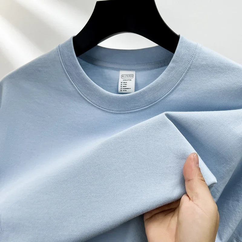 MILES - MEN'S CLASSIC CREWNECK T-SHIRT- SOFT EVERYDAY ESSENTIAL