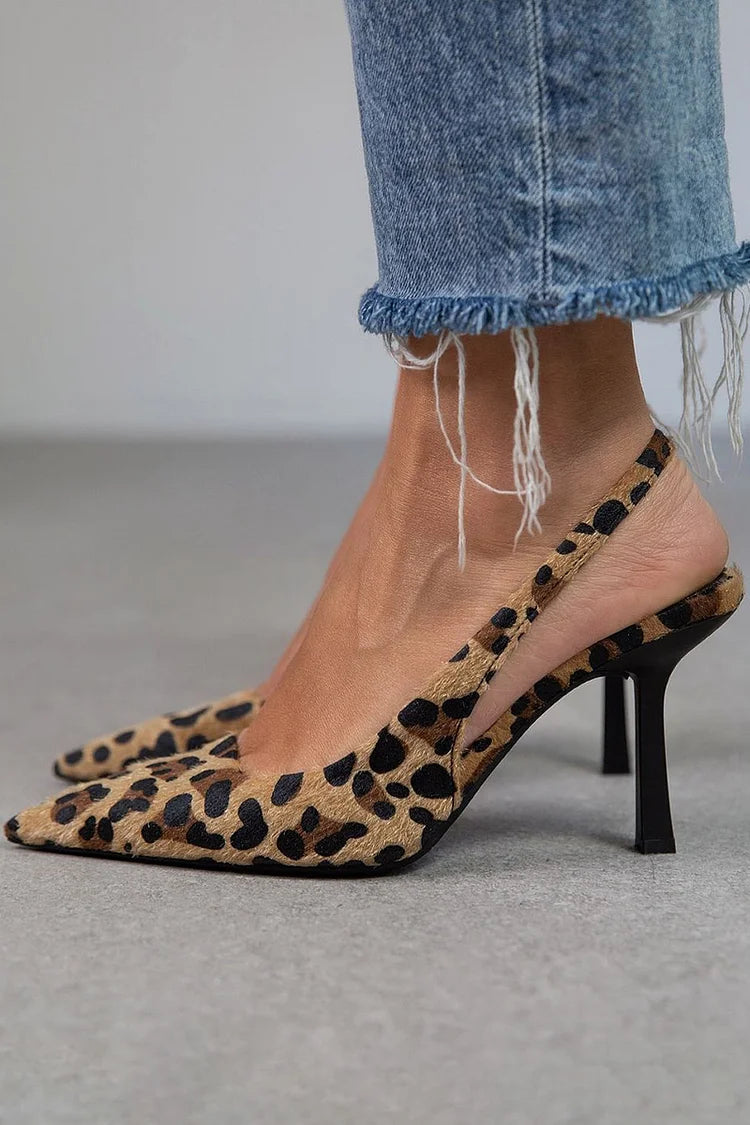 VANESSA – Décolleté D’Orsay Animalier