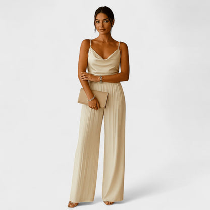 LUDOVICA – Tuta Elegante con Spalline Raffinate