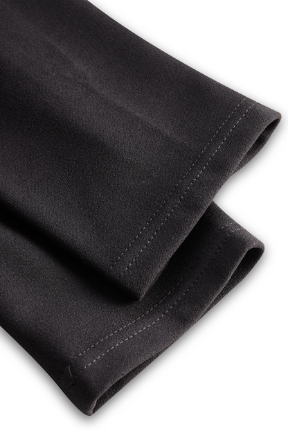 Camille™ | Black Belted Sheath Dress
