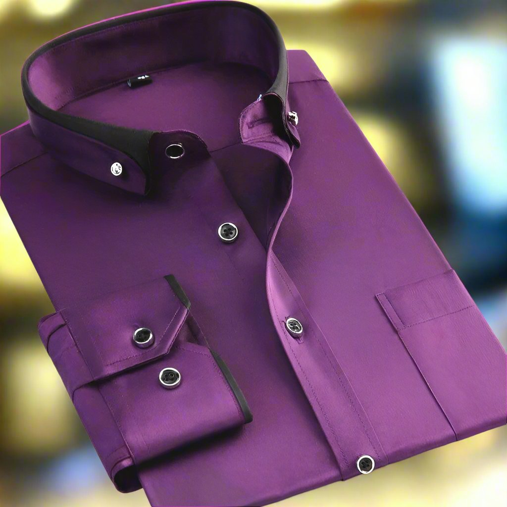 Adalbert™ | Classic Cotton Shirt with Long Sleeves