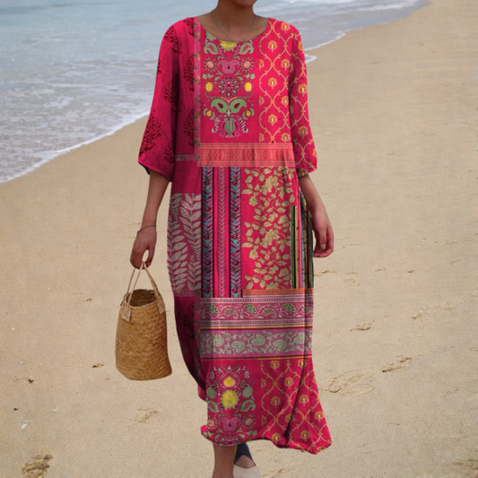 CATERINA – Abito Fluido Elegante
