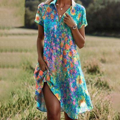 MARGHERITA – Abito Midi Estivo Elegante
