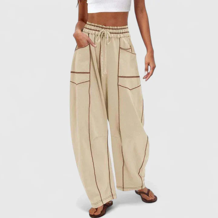 MYRALITHRA – Pantaloni Casual Comfort
