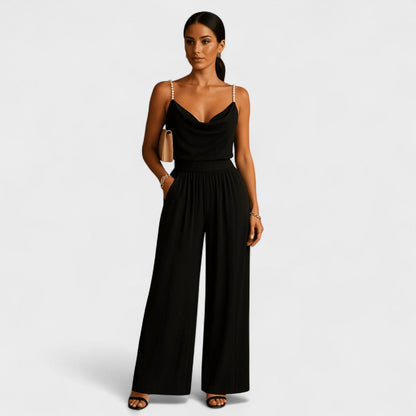 LUDOVICA – Tuta Elegante con Spalline Raffinate