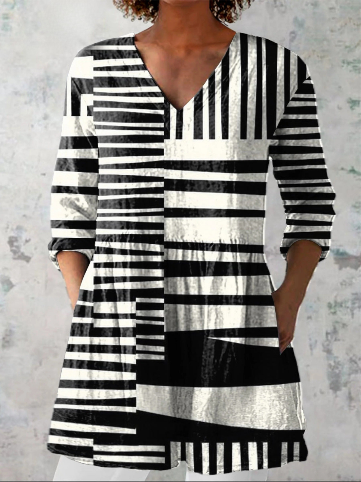Sophie | Blusa lunga con scollo a V