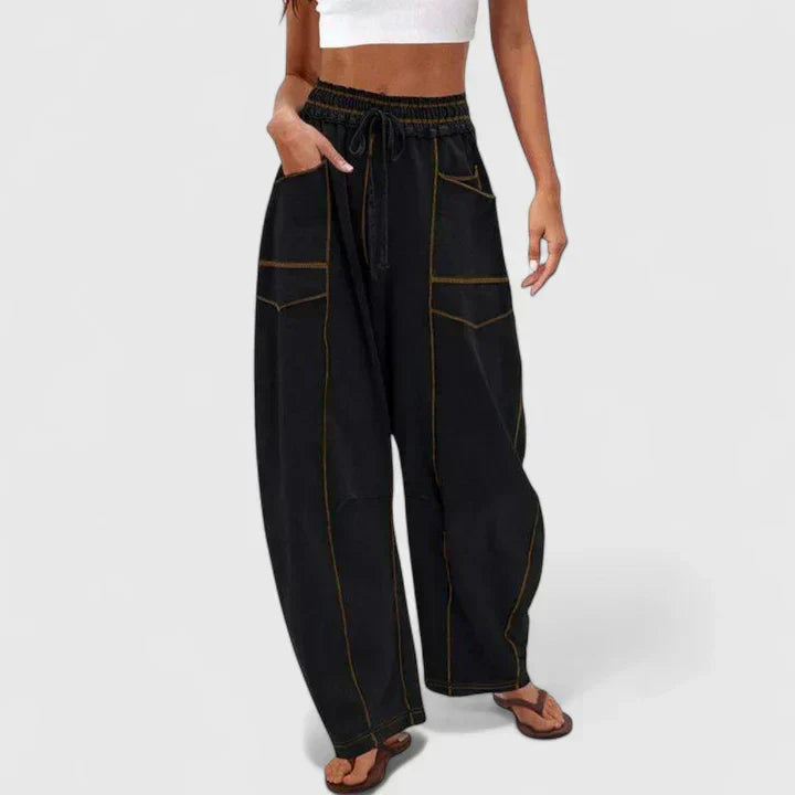 MYRALITHRA – Pantaloni Casual Comfort