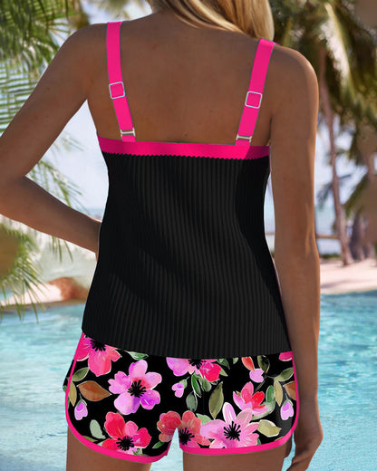 LUNARIA – Tankini Elegante con Pantaloni