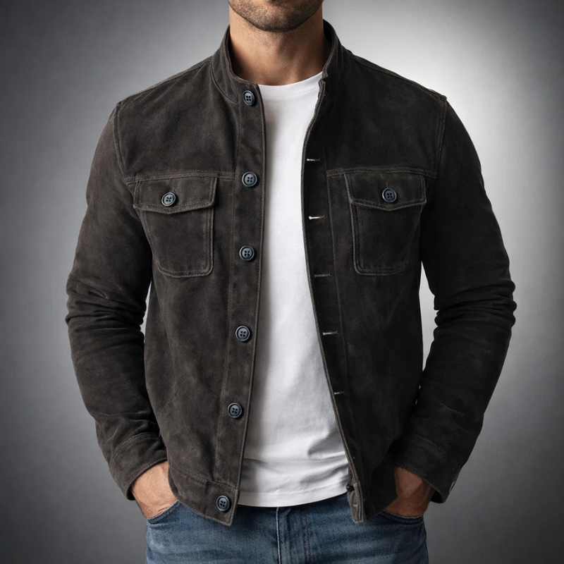 Patrick™ - Suede-Look Overshirt Jacket