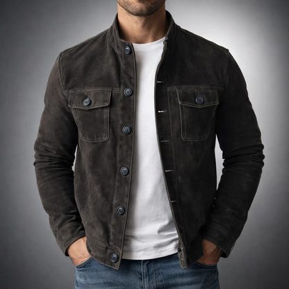 Patrick™ - Suede-Look Overshirt Jacket