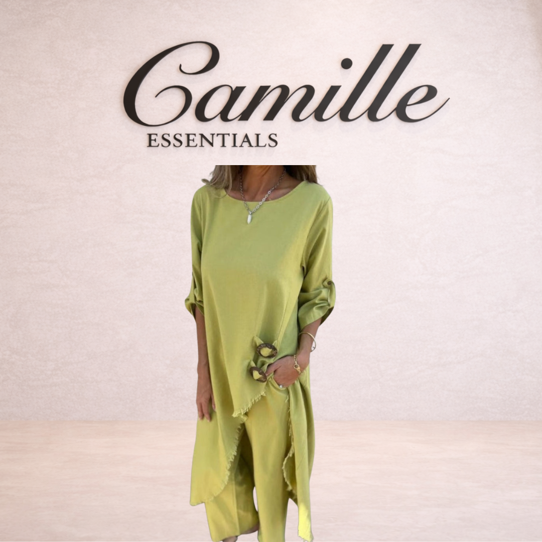 Isabelle | Relaxed Linen Blend Set