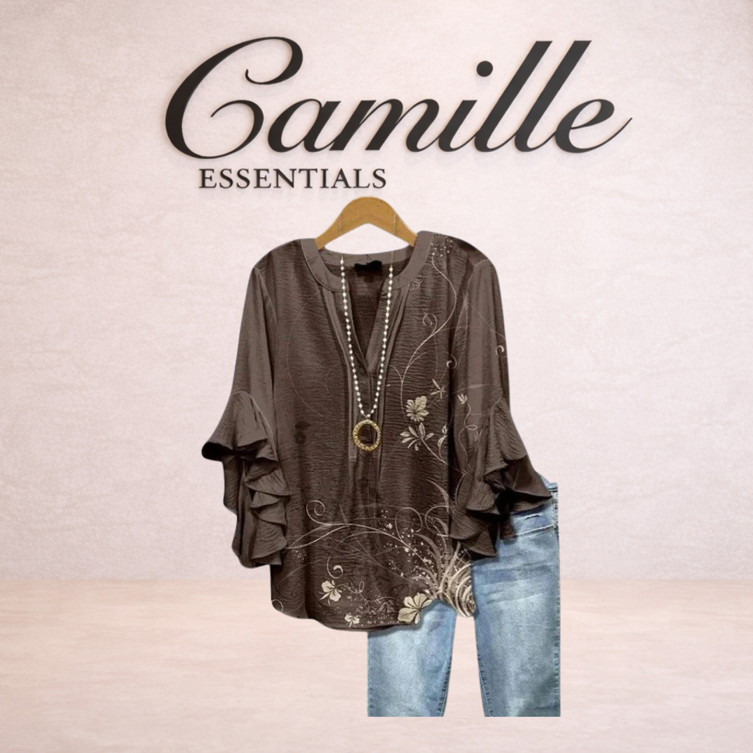 Isabella™ | Ruffle Sleeve Blouse