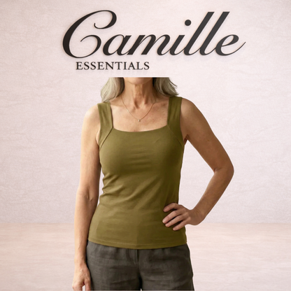 Roxanne | Built In Comfort Bra Tanktop