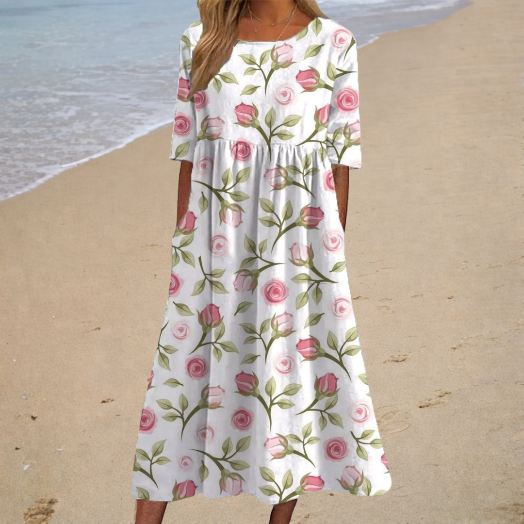 GIADA – Abito Fluido Elegante