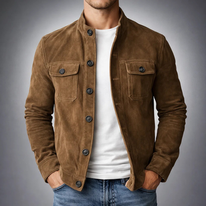 Patrick™ - Suede-Look Overshirt Jacket
