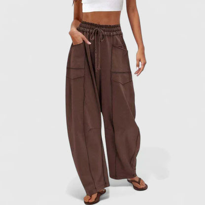 MYRALITHRA – Pantaloni Casual Comfort