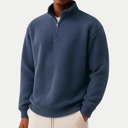 DANIEL -  ZIP SWEATER