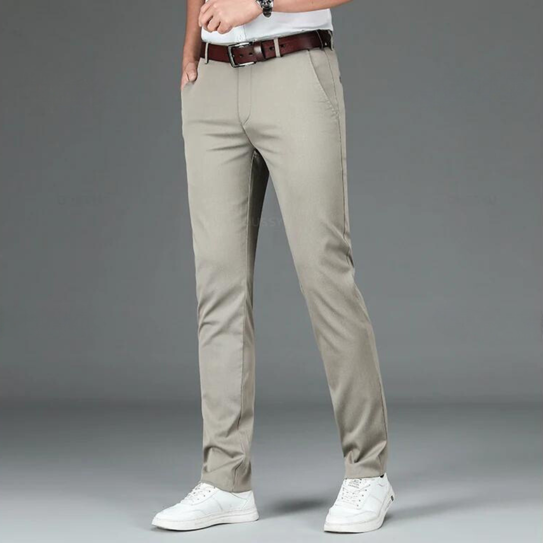 ASHER - STRETCH TECH CHINOS - SLIM FIT PERFORMANCE PANTS