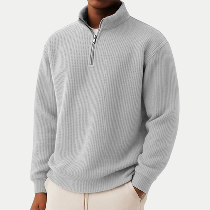 DANIEL -  ZIP SWEATER