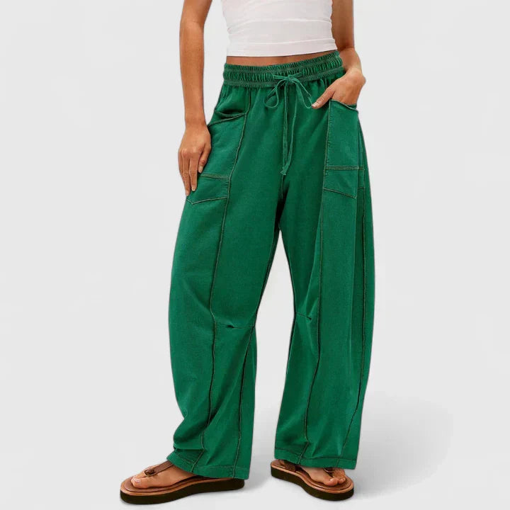 MYRALITHRA – Pantaloni Casual Comfort
