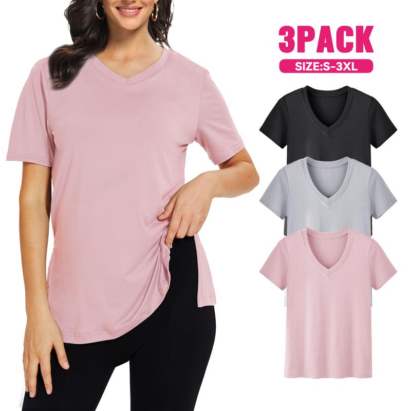 SELENA™ Casual Loose Fit Tee Pack of 3