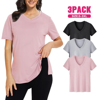 SELENA™ Casual Loose Fit Tee Pack of 3