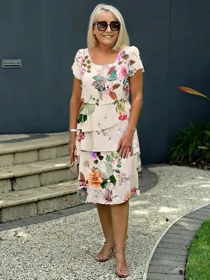 FLORA | Elegant Spring Midi Dress
