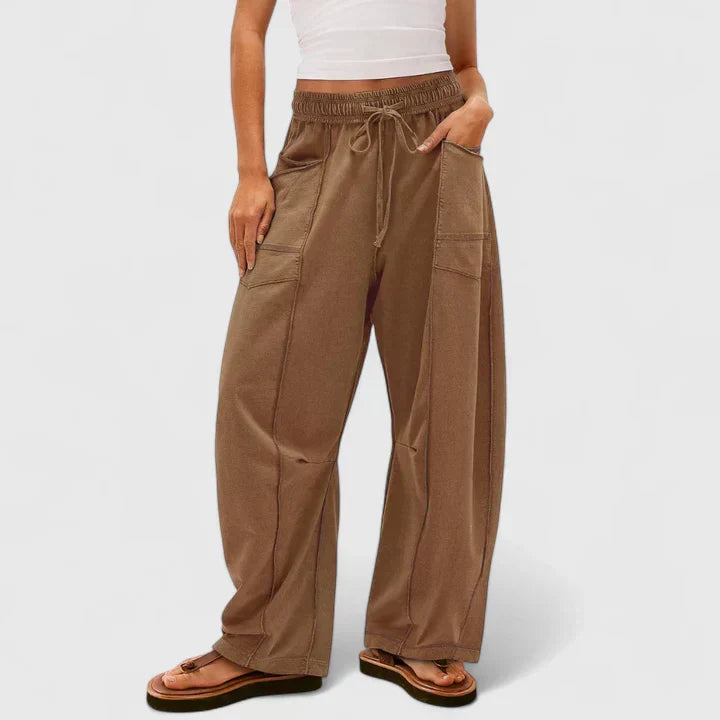 MYRALITHRA – Pantaloni Casual Comfort